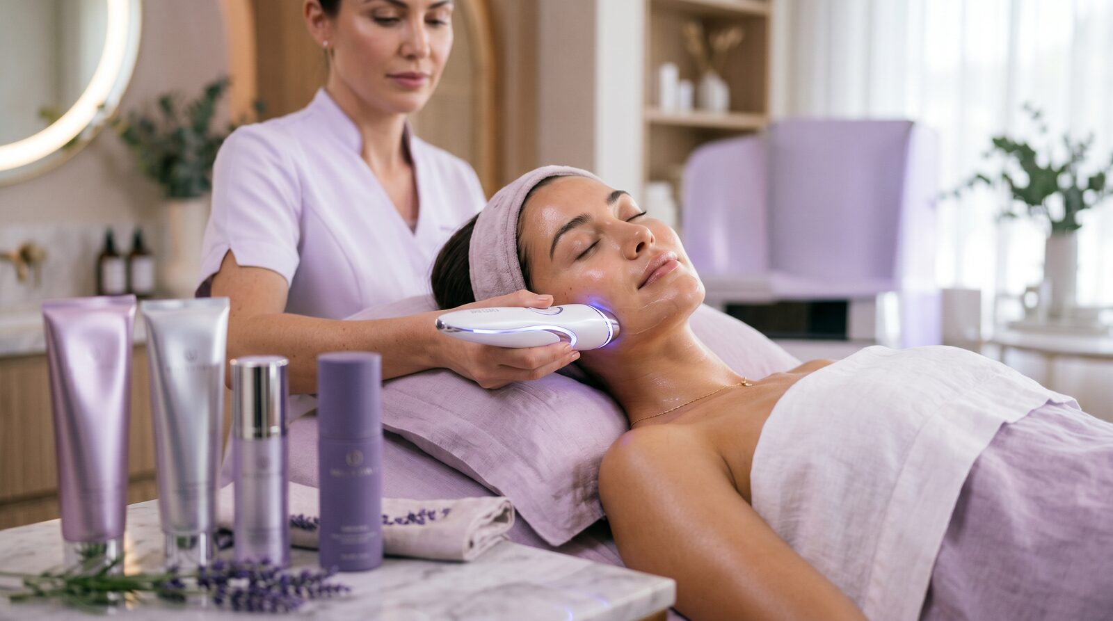 Tratamiento de radiofrecuencia MEGAN by Skeyndor en Intissar Beauty Madrid